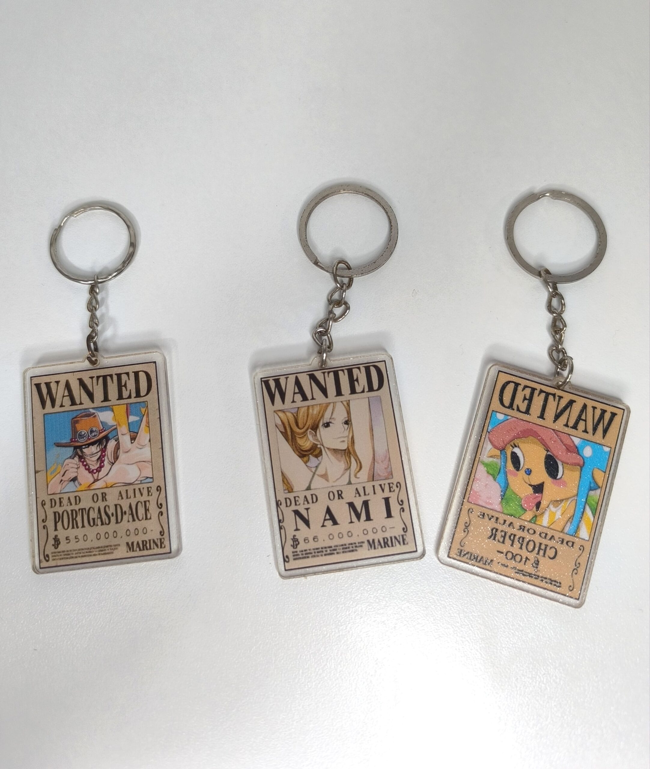 Llaveros Acrilicos Se busca - one Piece