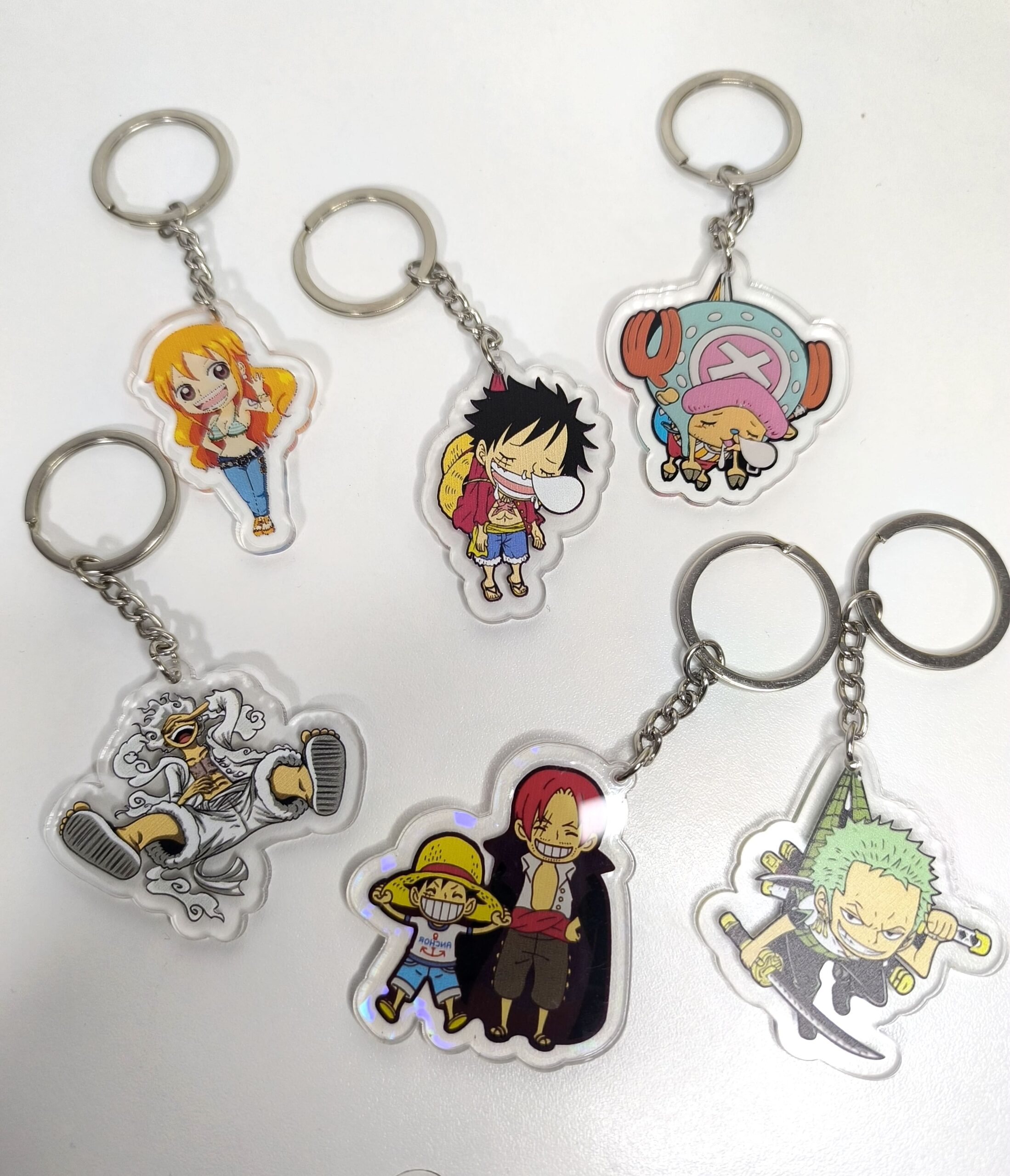 Llaveros Acrílicos One Piece