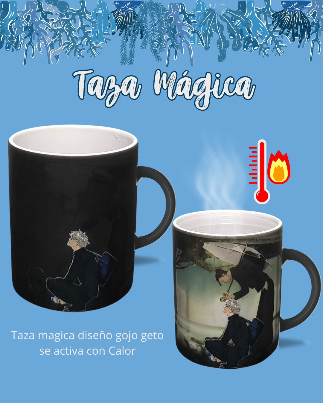Taza mágica Gojo Geto